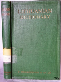 Book, English-Lithuanian Dictionary