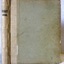 Beige coloured hardcovered book with printed title on spine