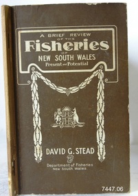 Book, Department of Fisheries A Brief Review of The Fisheries of New South Wales