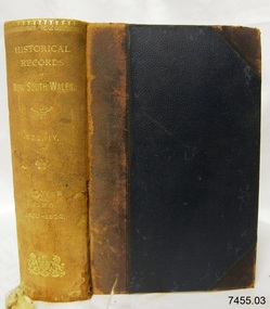Book, Historical Records of New South Wales Vol 4