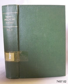 Book, Lives of The Most Eminent Painters Sculptors and Architects Vol 2