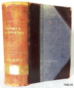 Book, Proceedings of The Royal Society of Victoria Vol 23