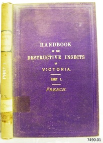 Book, A Handbook of the Destructive Insects of Victoria Part 1