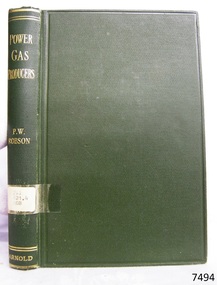 Book, Power Gas Producers