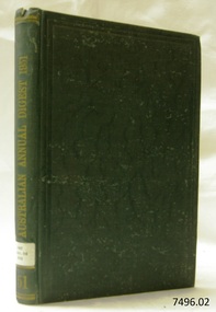 Book, The Australian Annual Digest 1951