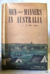 Book, Men and Manners In Australia