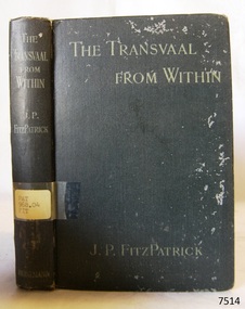Book, The Transvaal From Within