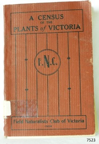 Book, A Census of The Plants of Victoria