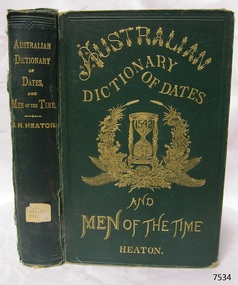 Book, Australian Dictionary of Dates and Men of The Time