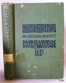 Book, Lettering In Ornament