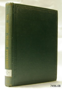 Book, The Australian Annual Digest 1944