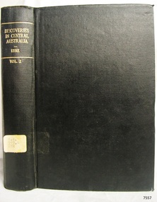 Book, Journals of Expeditions of Discovery into Central Australia Vol 2