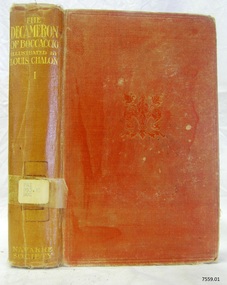 Book, The Decameron of Giovanni Boccaccio Vol 1