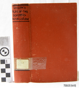 Book, Wilsons Tales of The Borders and of Scotland Vol 8