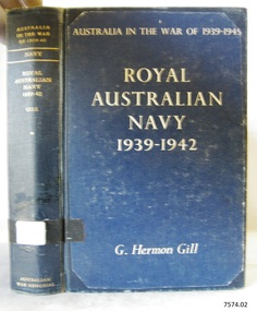 Book, Royal Australian Navy 1939-1942