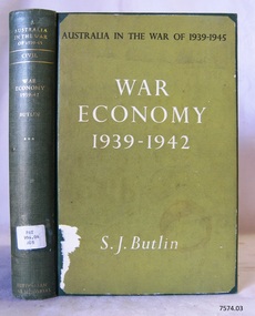 Book, War Economy 1939-1942