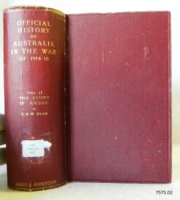 Book, Official History of Australia In The War of 1914-18 Vol 2