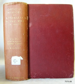 Book, Official History of Australia In The War of 1914-18 Vol 8