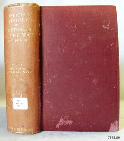 Book, Official History of Australia In The War of 1914-18 Vol 9