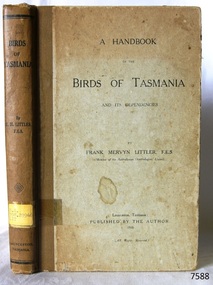 Book, A Handbook of The Birds of Tasmania