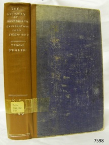 Book, The History Of Australian Exploration 1788-1888