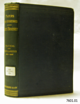 Green hardcover book with gold embossed title on spine, and label on spine