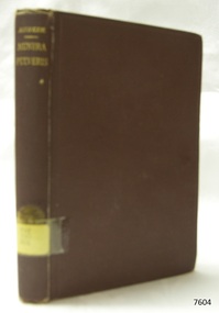 Book, Munera Pulveris