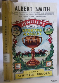 Book, J J Miller's Sporting Annual and Athletic Record 80th year