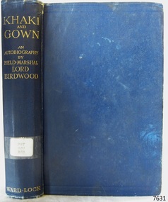 Book, Khaki and Gown