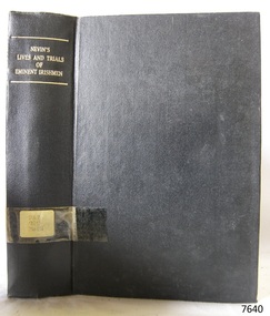 Book, The Lives and Trials of Eminent Irishmen