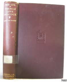Book, The Life of Thomas Love Peacock