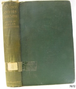 Book, Tennyson and His Friends