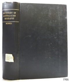 Book, The Dictionary of Australasian Biography