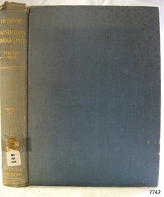 Book, Dictionary of Australian Biography Vol 2
