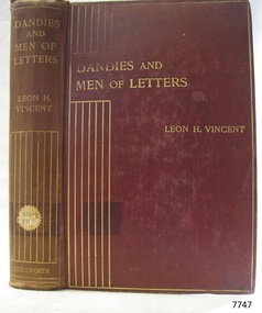 Book, Dandies and Men of Letters