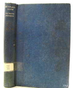 Book, Bernard Shaw