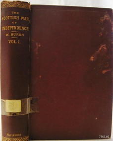 Book, The Scottish War of Independence Vol 1