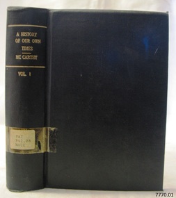 Book, A History of Our Own Times Vol 1