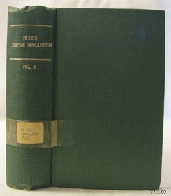 Book, The History of The French Revolution Vol 2