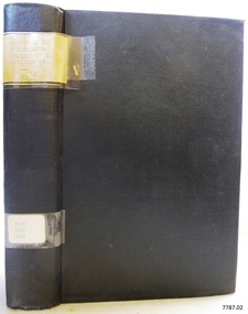Green hardback cover with embossed gold text on spine