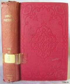Book, Portraits of Illustrious Personages Vol 3