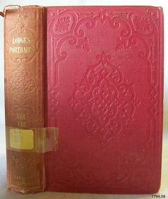 Book, Portraits of Illustrious Personages Vol 8
