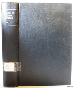 Book, Memoir of Norman MacLeod Vol 1