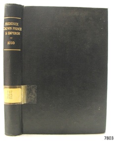 Book, Frederick Crown Prince and Emperor