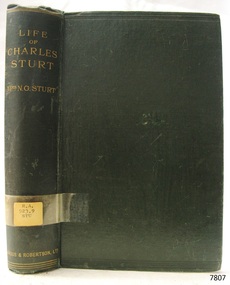 Book, Life of Charles Sturt