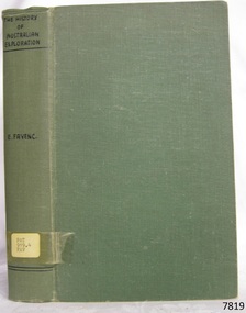 Book - Reference Book/History,  Ernest Favenc, The History Of Australian Exploration 1788-1888, 1888
