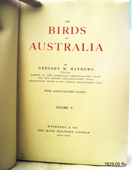 Red printed title, black text on remainder of page