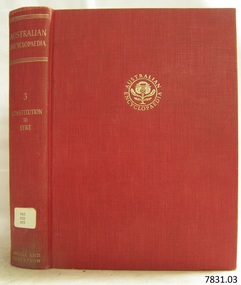 Book, The Australian Encyclopaedia Vol 3 set 2