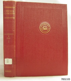 Book, The Australian Encyclopaedia Vol 3