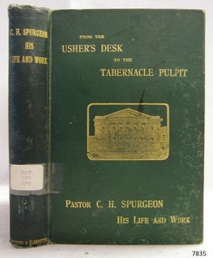 Book, From The Ushers Desk to The Tabernacle Pulpit